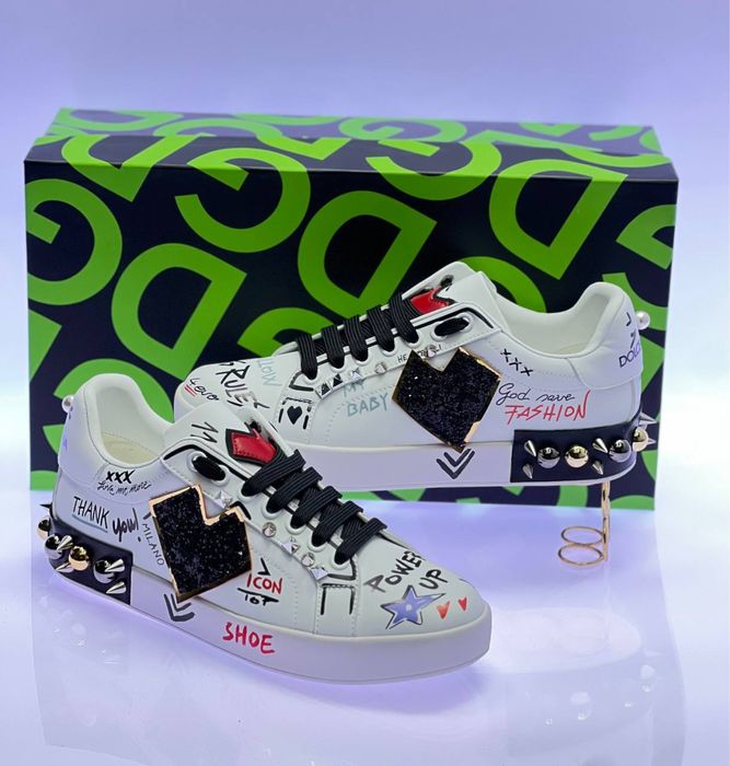 adidasi dama Dolce Gabbana