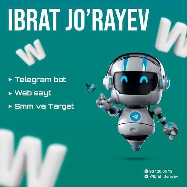 Разработка веб-сайтов / web-sayt yaratish / telegram bot yaratish