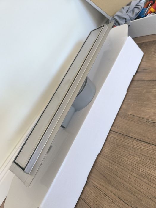 Rigolă pentru dus de 50 cm faiantabila și reversibila cu ieșire de 40