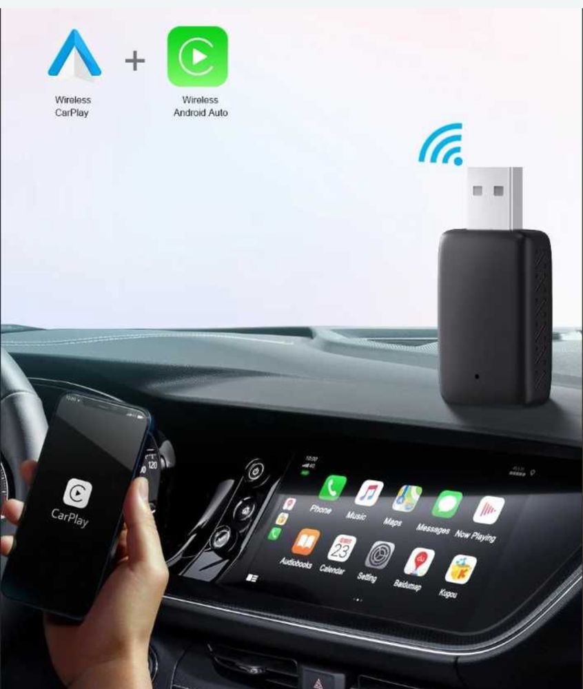 Apple CarPlay - Android Auto - WiFi Адаптер за безжична врьзка
