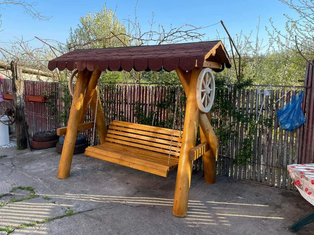 Leagan rustic de gradina