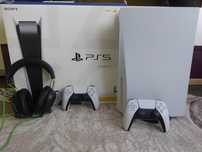 Ps5 disk edition+3jocuri+2manete