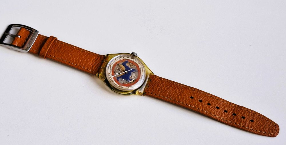 Retro vintage Swatch Automatic Aniak SAK123 1995 Swiss Made