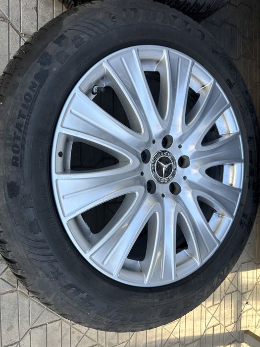 Jante originale Mercedes R18 S klass W222 echipate iarna