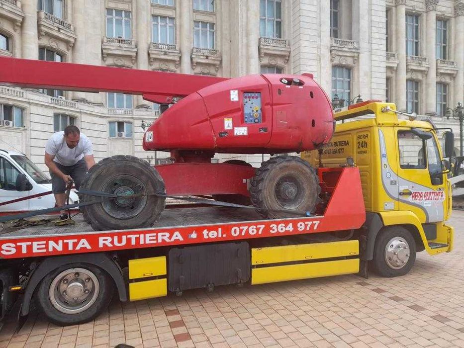 Tractari dube incarcate - platforma hidraulica - oriunde in tara 24/24