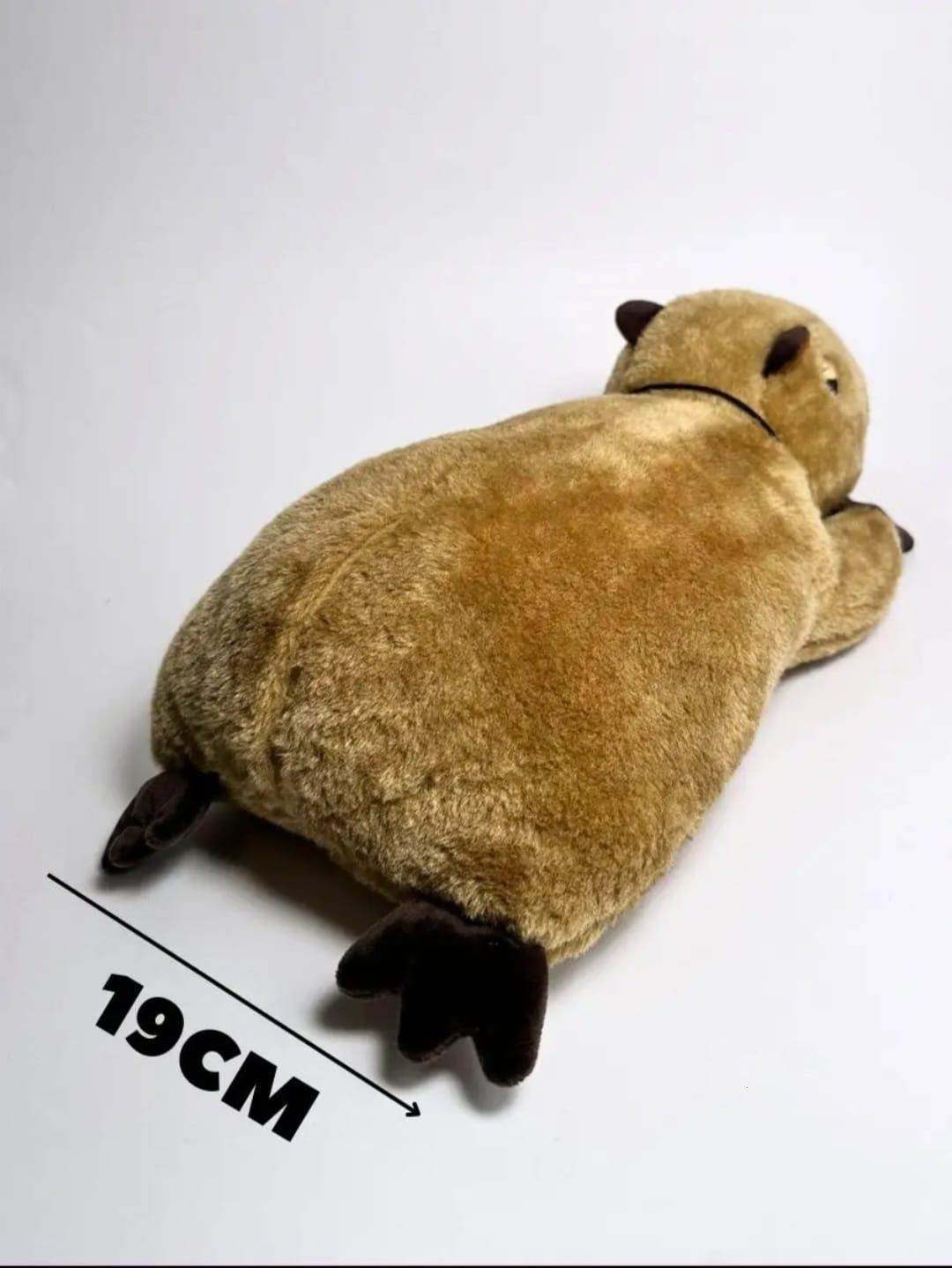 Мягкая плюшевая игрушка обнимашка для сна Капибара 40 см