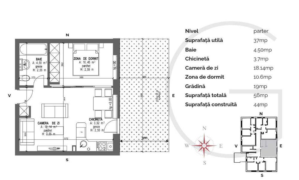 Garsoniera de Vanzare