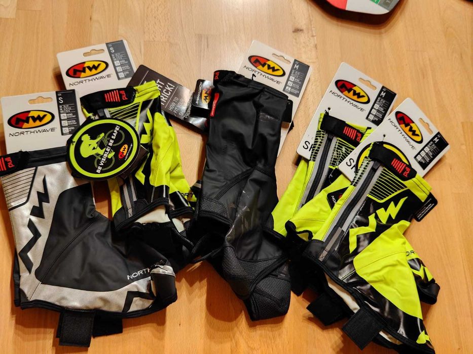 Set protectii pantofi ciclism S si M