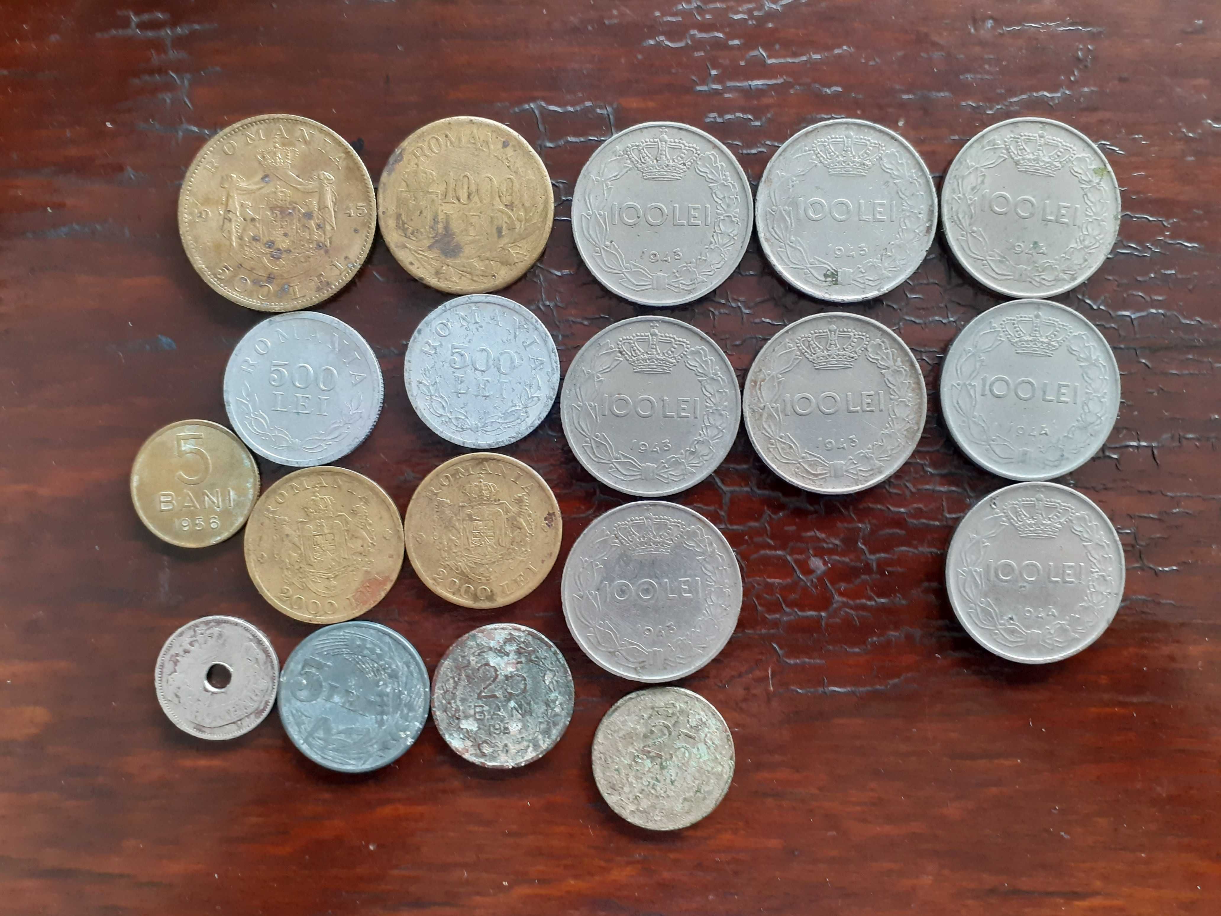 Vand/schimb monede vechi straine și romanesti