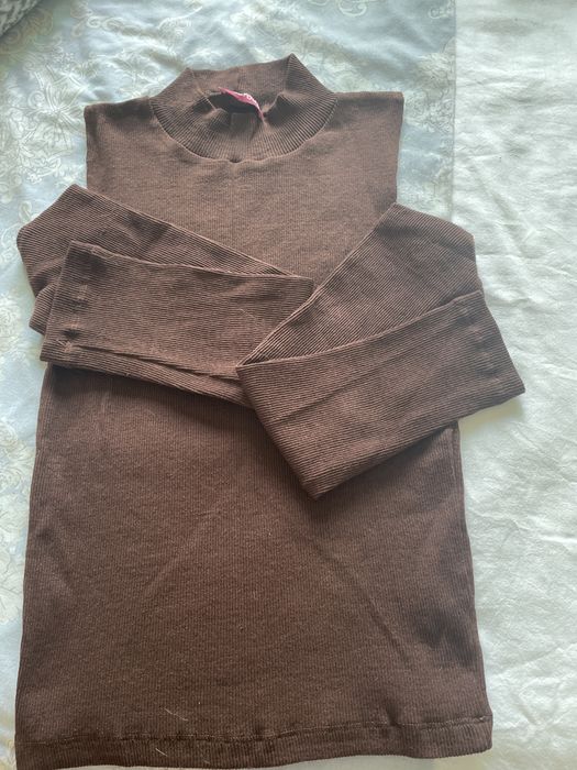 Готина  кафява  блузка