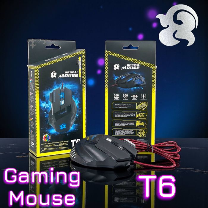 Игровая мышь для геймеров — проводная, без задержек