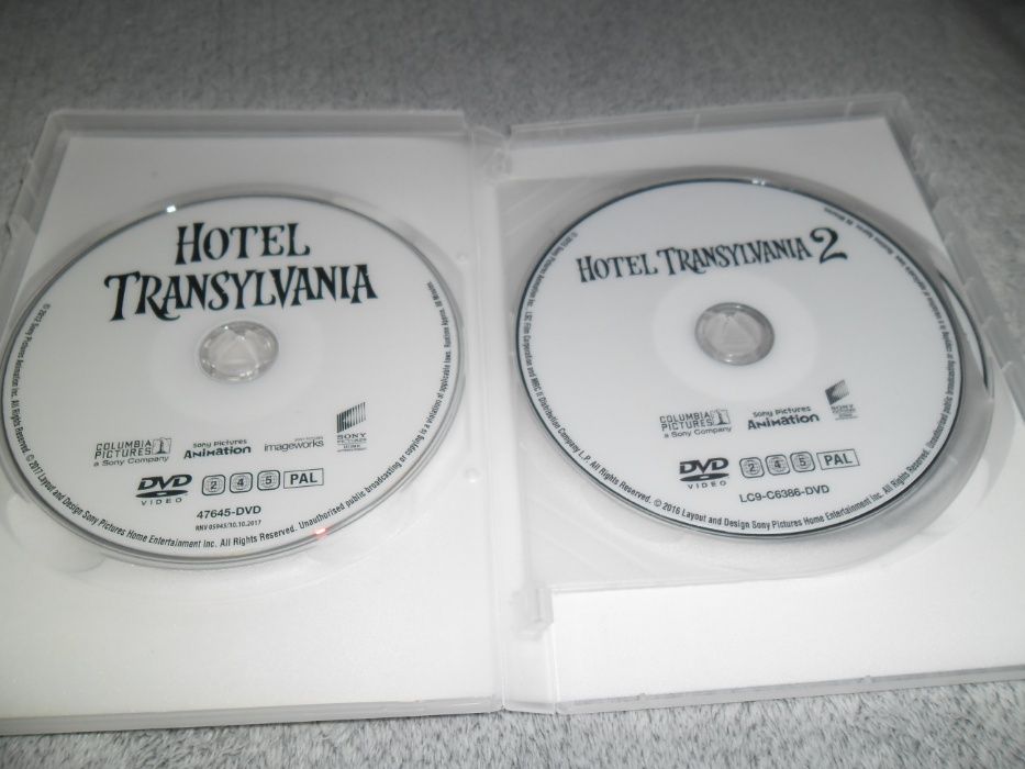 Hotel Transylvania 1, 2, 3 - DVD desene animate dublate limba romana