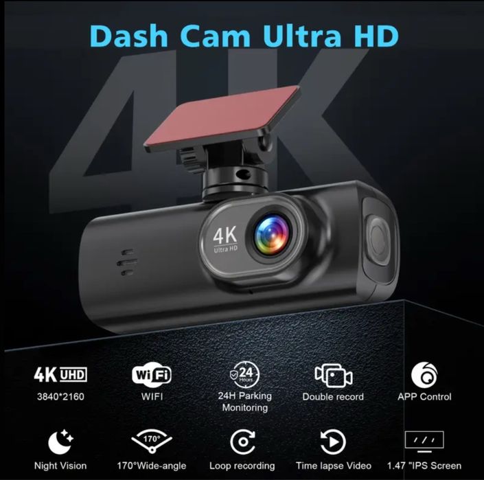 Camera fata si spate video de bord auto 4K UHD ~ Black Friday ‼️