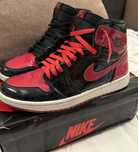 Jordan 1 patent bred