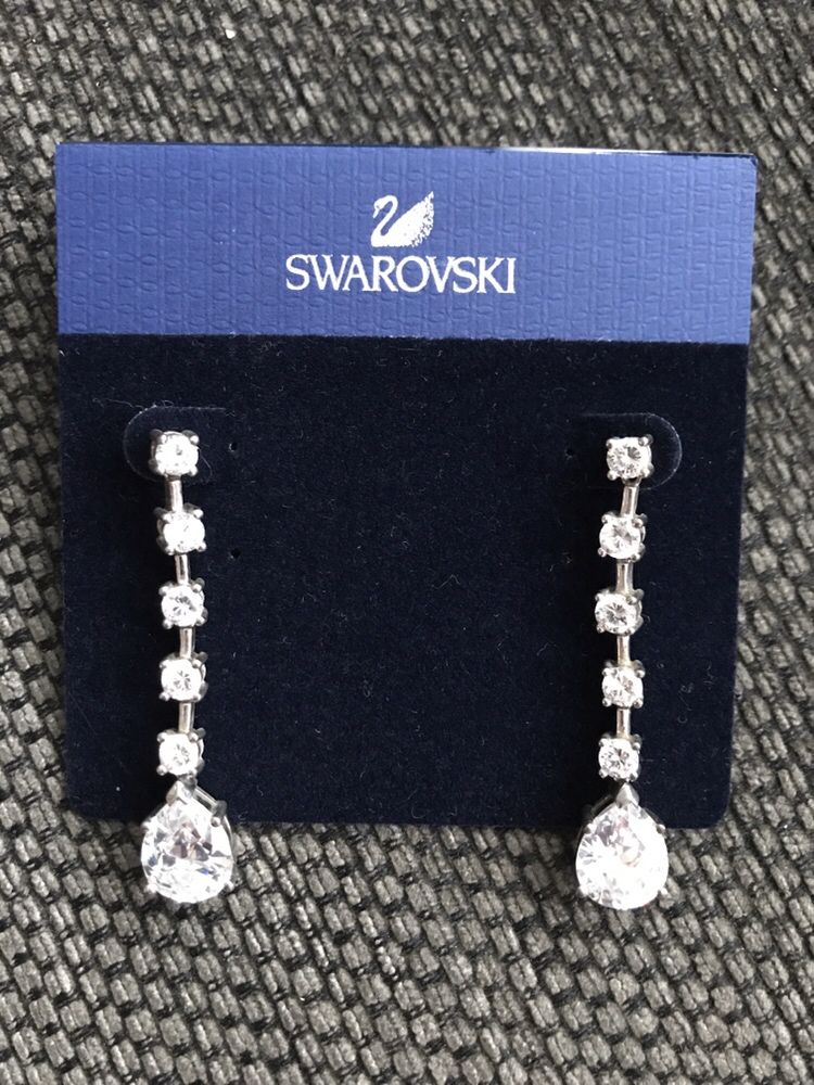 Обеци Swarovski-Нови!!!