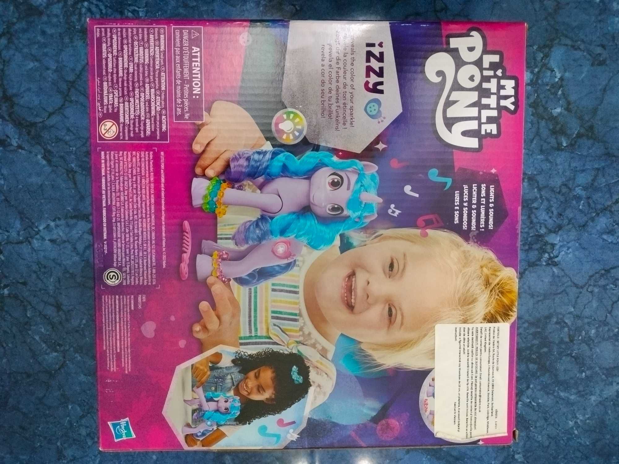 My Little Pony Izzy Moonbow + Ghiozdan grădiniță fete Frozen H28×23×10
