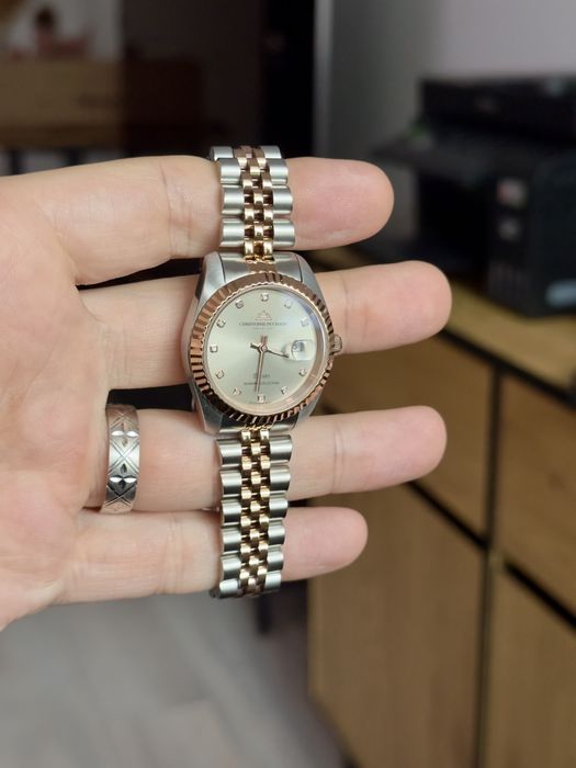 Ceas dama Christophe Duchamp - Élysées - 11 diamante