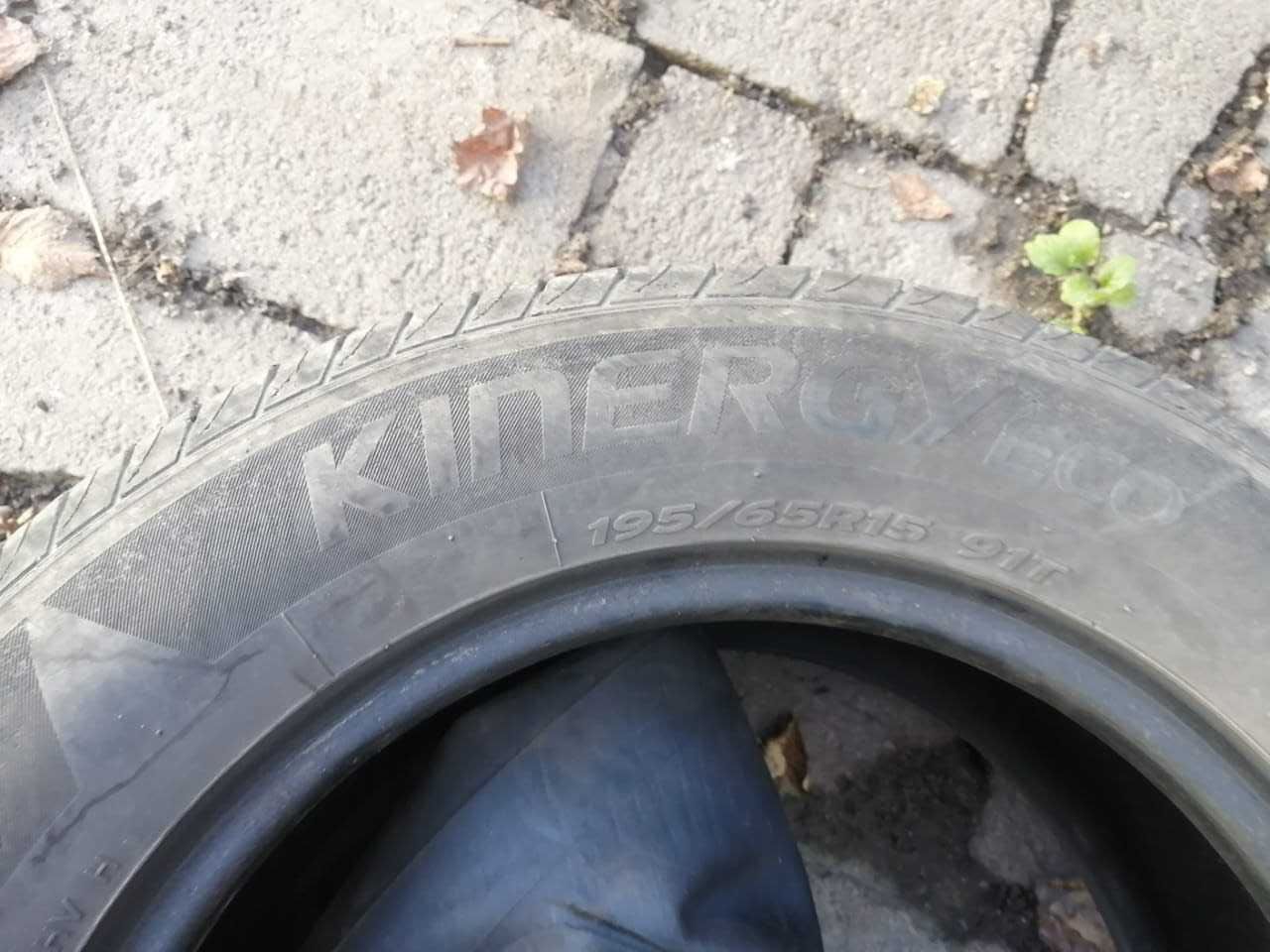 Две разные шины 195/65/15R Kinergi и Viaeel