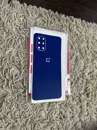 Folie spate/skin OnePlus 8T blue/albastru [poze reale