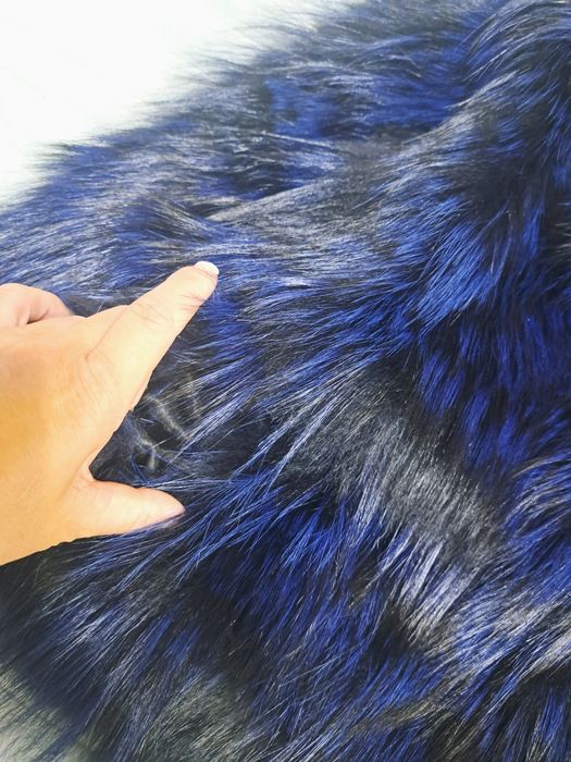 Vesta blana naturala vulpe