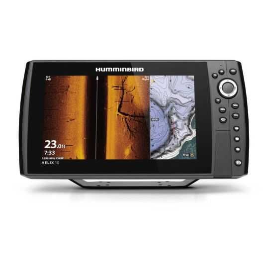 Vand sonar Humminbird Helix gen 3 Mega SI GPS si Humminbird Megalive 1