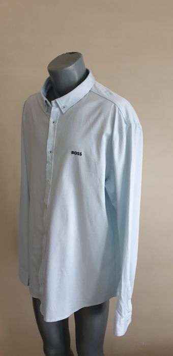 Hugo Boss Cotton Regular Fit Stretch 3XL НОВО! ОРИГИНАЛ! Мъжка  Риза