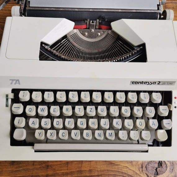 Masina de scris vintage Adler Contessa 2 Deluxe