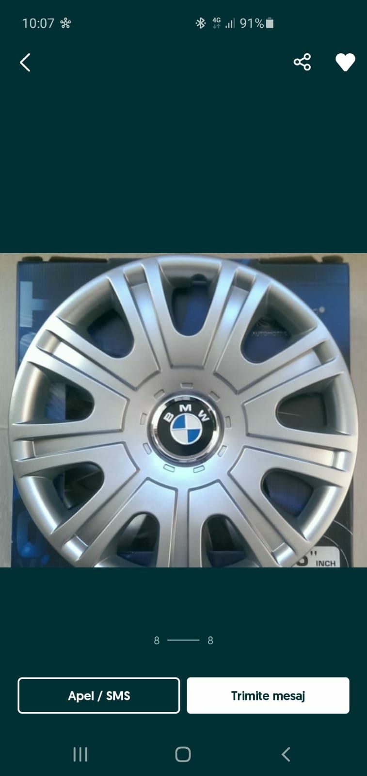 Capace roti BMW 12 13 14 15 16 17 seria 1 2 3 4 5 6  x1 x2 x3