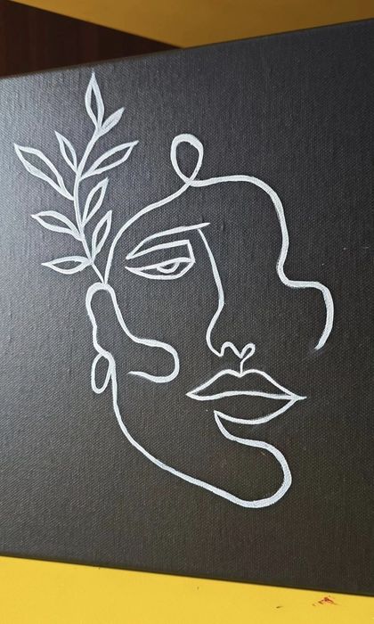 Tablou minimalist pe pânză