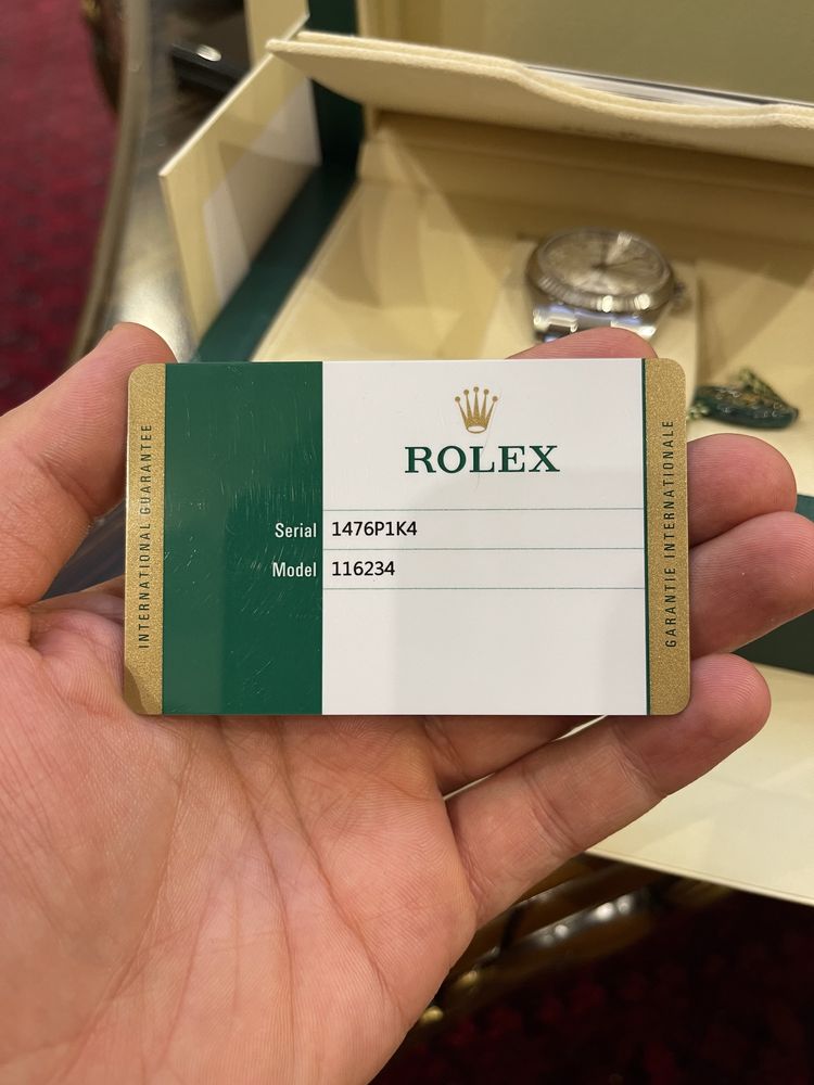 Rolex Date Just Original