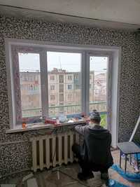 Откосы пластиковые окна балконы маскитные сетки ремонт окон