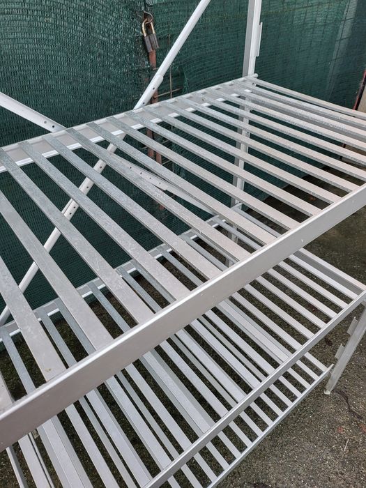 Vand rafturi pt bucatarie / camera frigorifica din aluminiu modulare