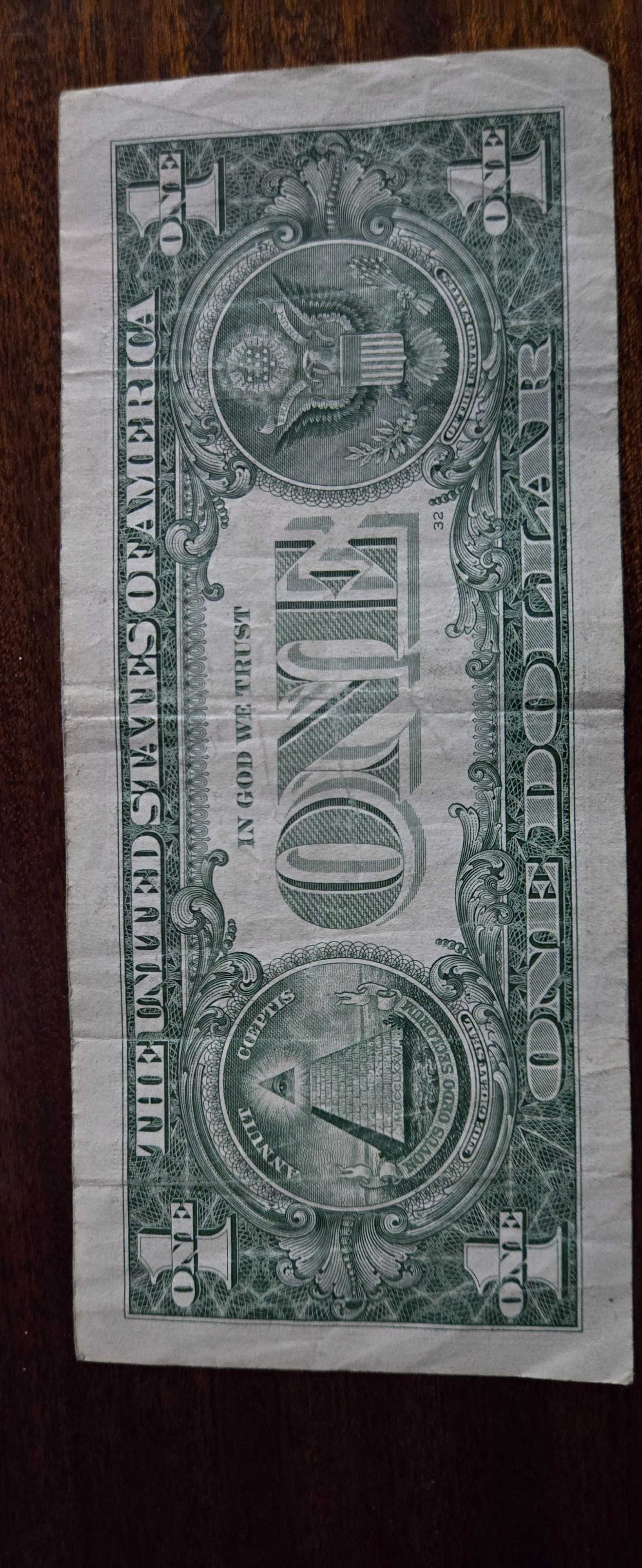 Номинал от 1 долар с rare номер.
