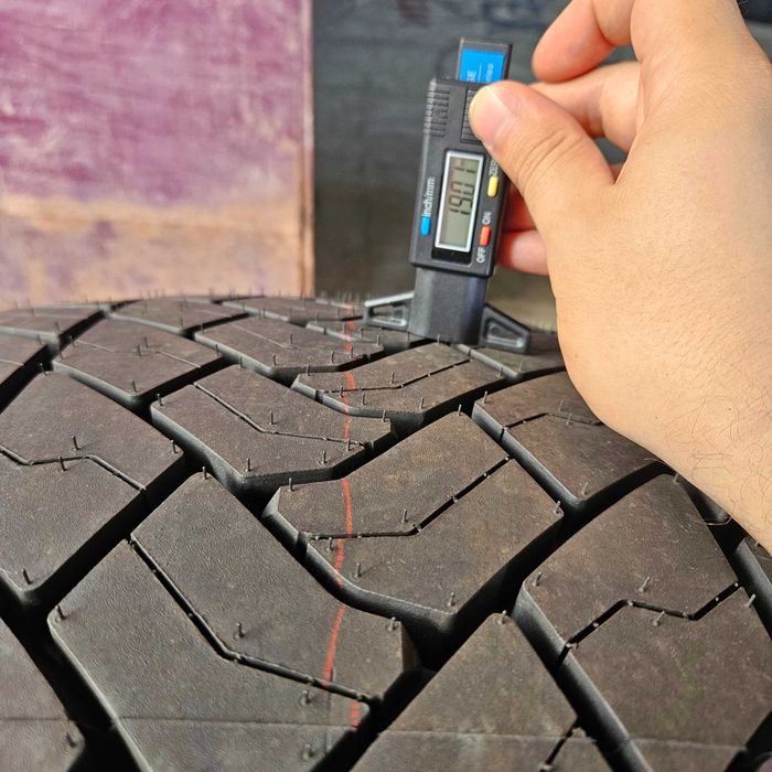 4 Нови тежкотоварни гуми 315/60R22.5 Goodyear KMax D Gen-2 DOT2025