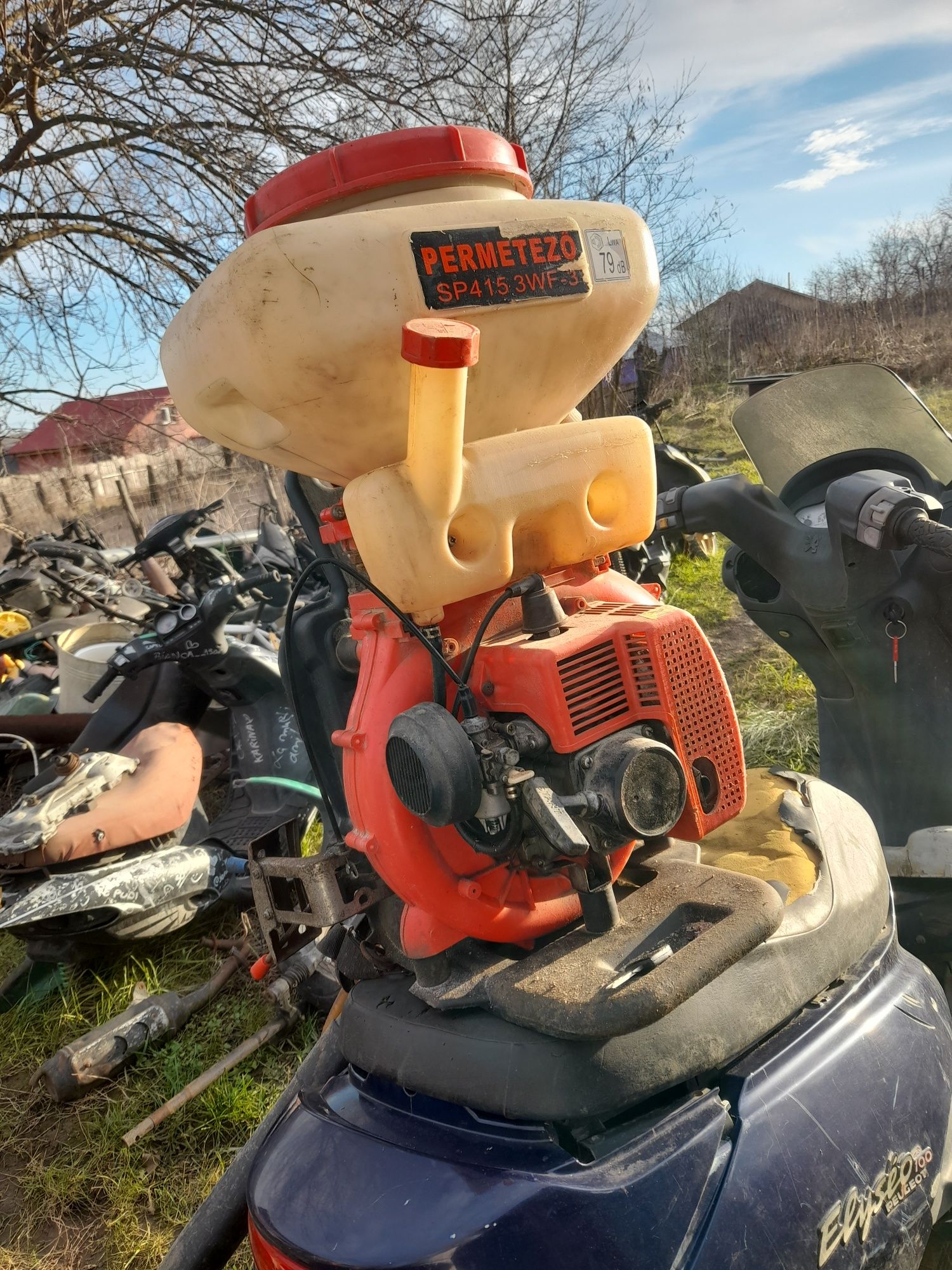 Vand/schimb pompa de stropit