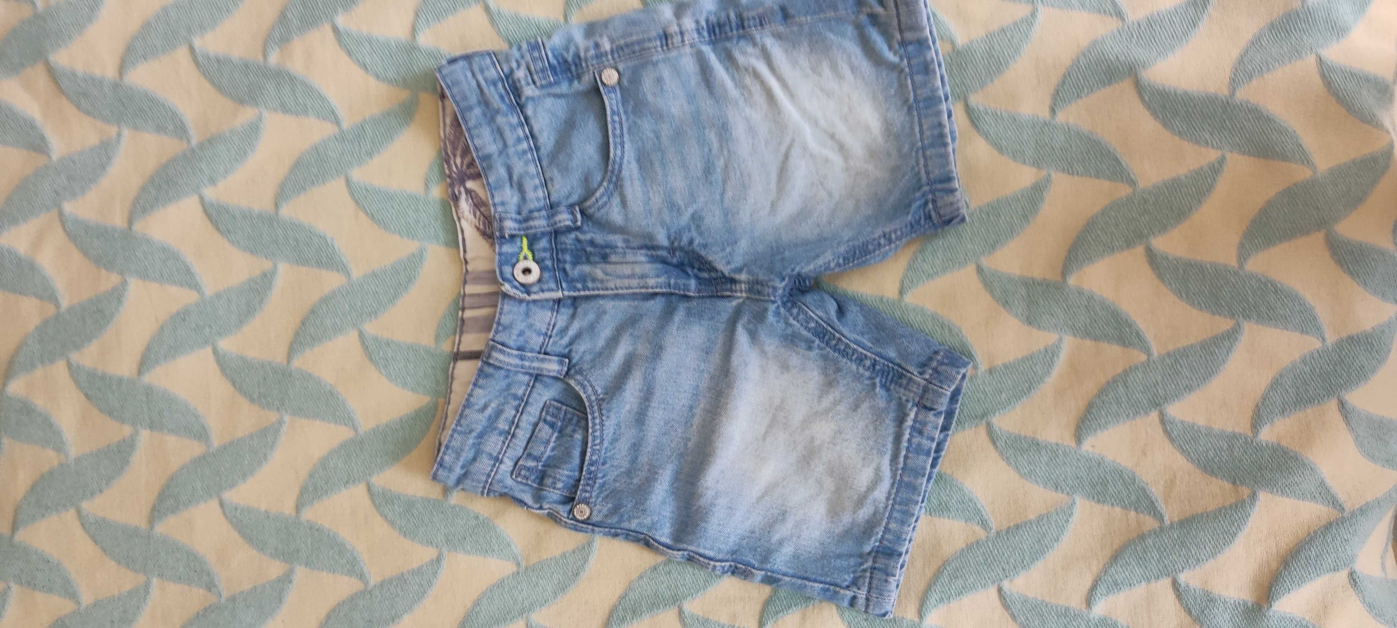 2 perechi de pantaloni scurti+tricou pentru baieti, 3-4 ani, OM