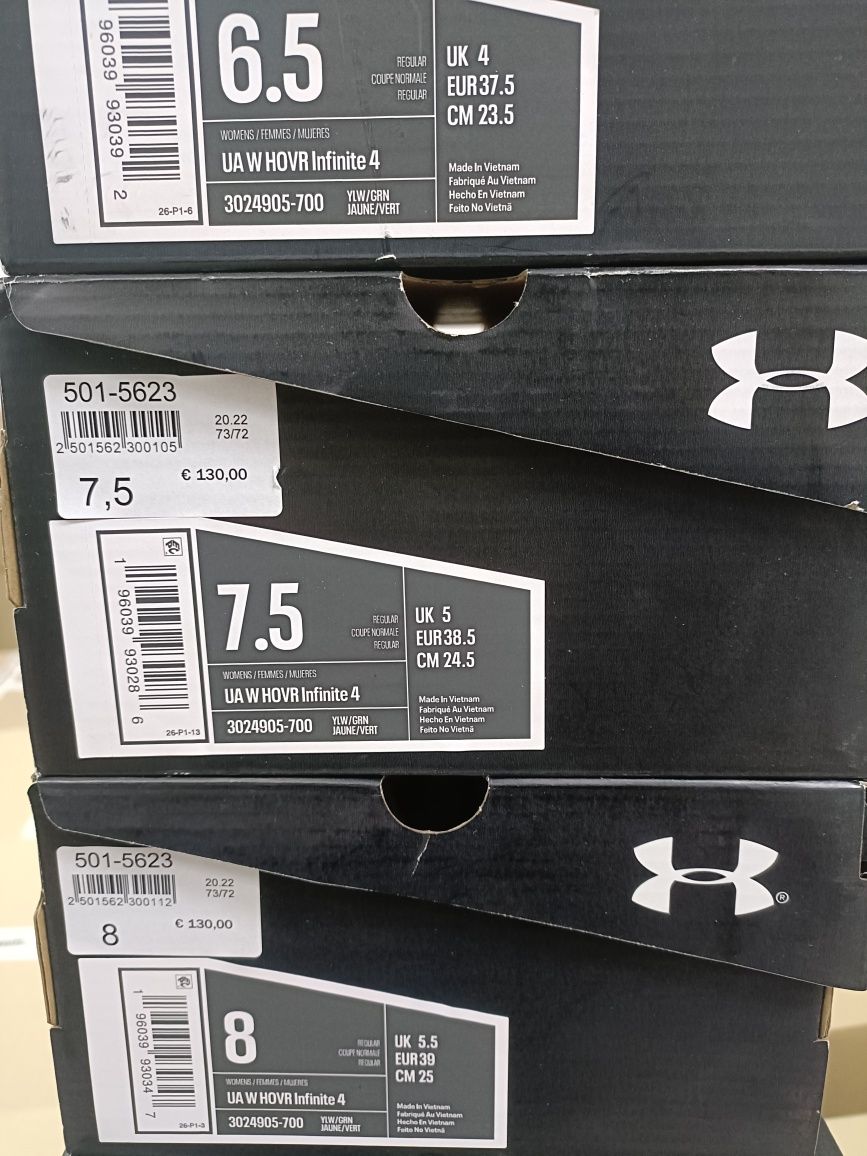 Under Armour Hovr Infinite 4 номер 37.5,38.5,39,40,40.5,41
