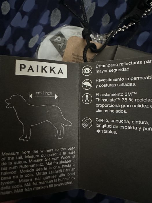 Geaca de Iarna caini Paikaka