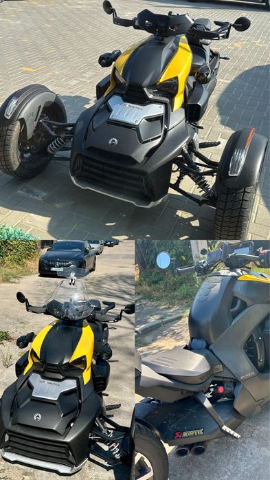 Can am Ryker Rally limited edition bombardier AKRAPOVIC 82CP suspensie
