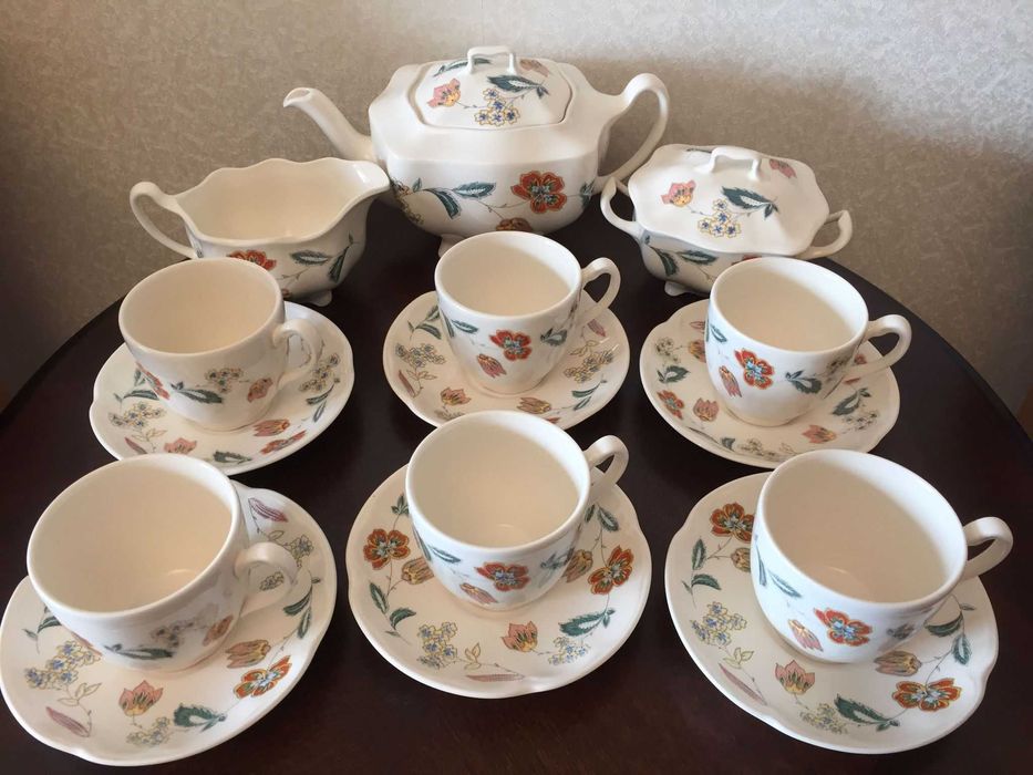 Set cafea portelan Anglia, nefolosit