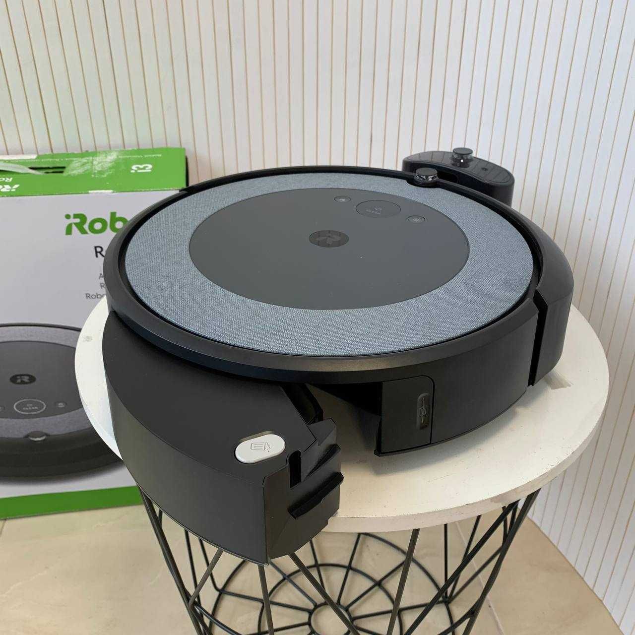 Прахосмукачка робот iRobot Roomba i3 AeroForce 2 силиконови четки WiFi