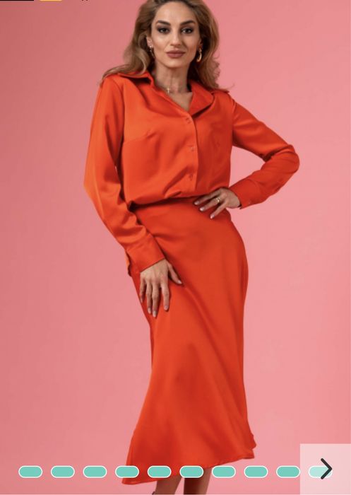 Compleu de dama superb marimea s,material vaporos de vara