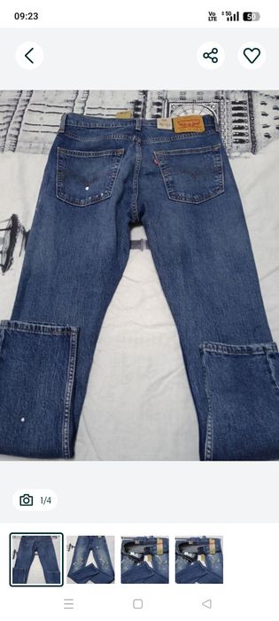 Blugi noi Levis mărimea 32