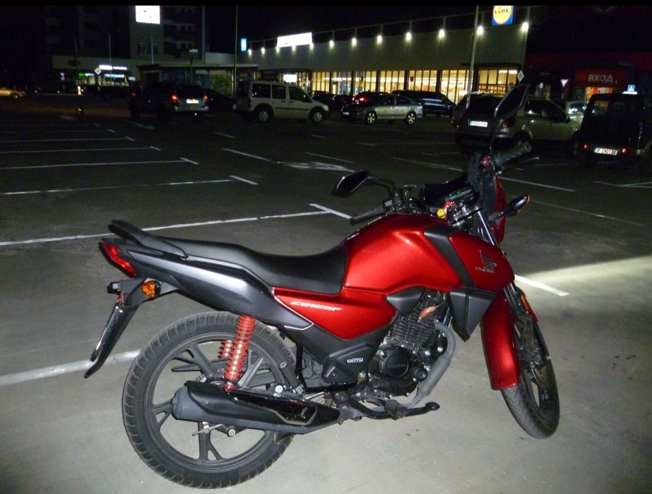 Honda cb125f мотор