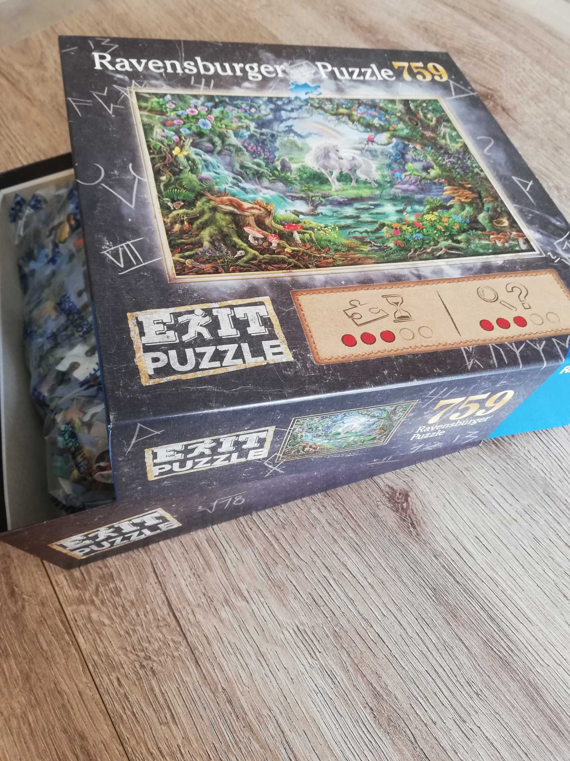 Пъзел Ravensburger - Еднорог - 759 части