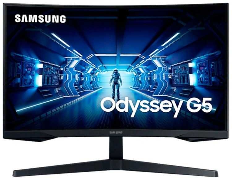 Изогнутый  Samsung Odyssey G5 27” 144 hz  Магазин Red Geek
