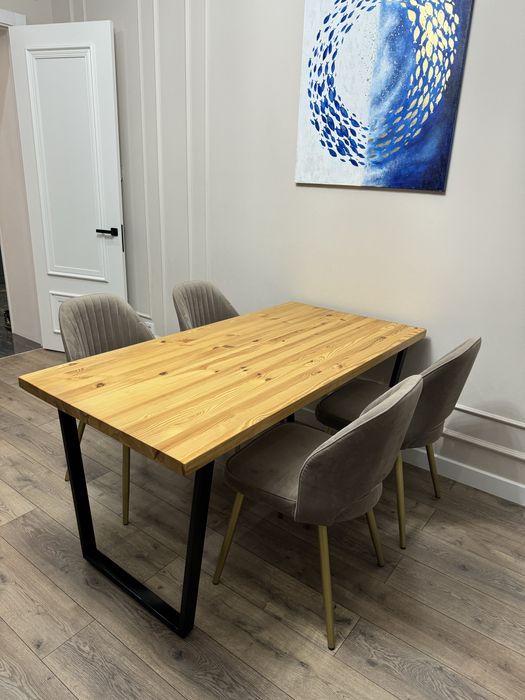 Стол лофт стильный сосна