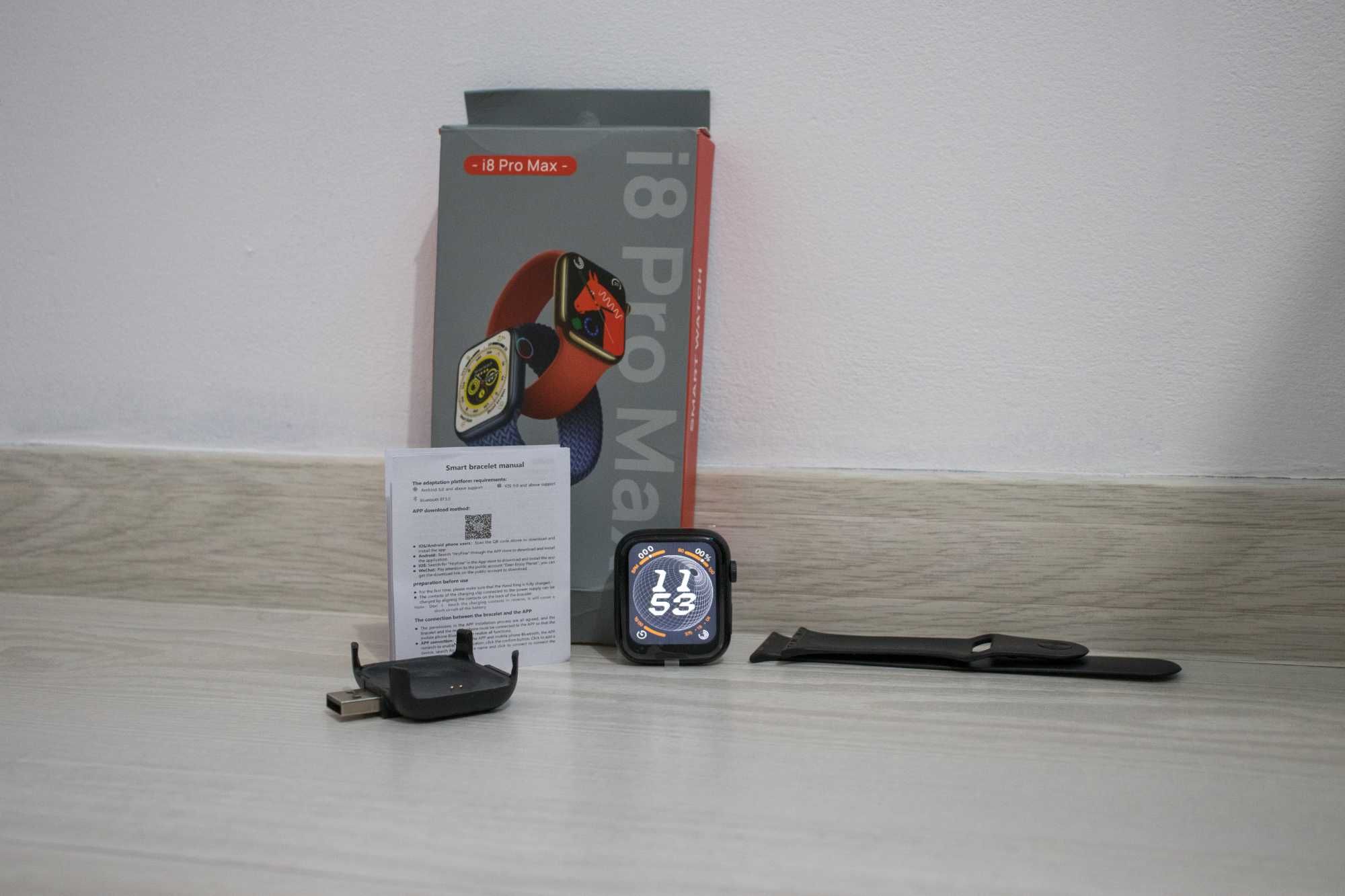 Smartwatch I8 Pro Max - Full Box