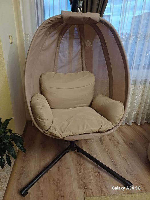 Люлка тип яйце за дом или градина