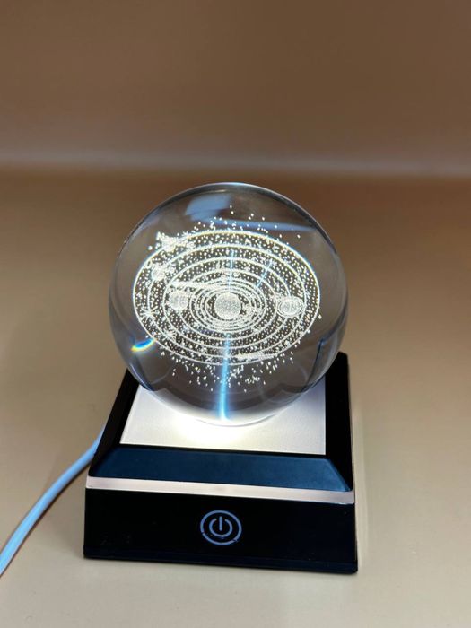 3D Светильник Крутящиеся Лампа Настольная